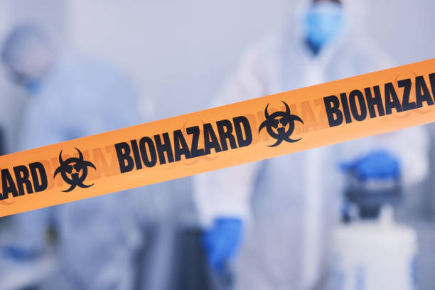 Professional Infectious Disease Decontamination technician working in Worley, ID